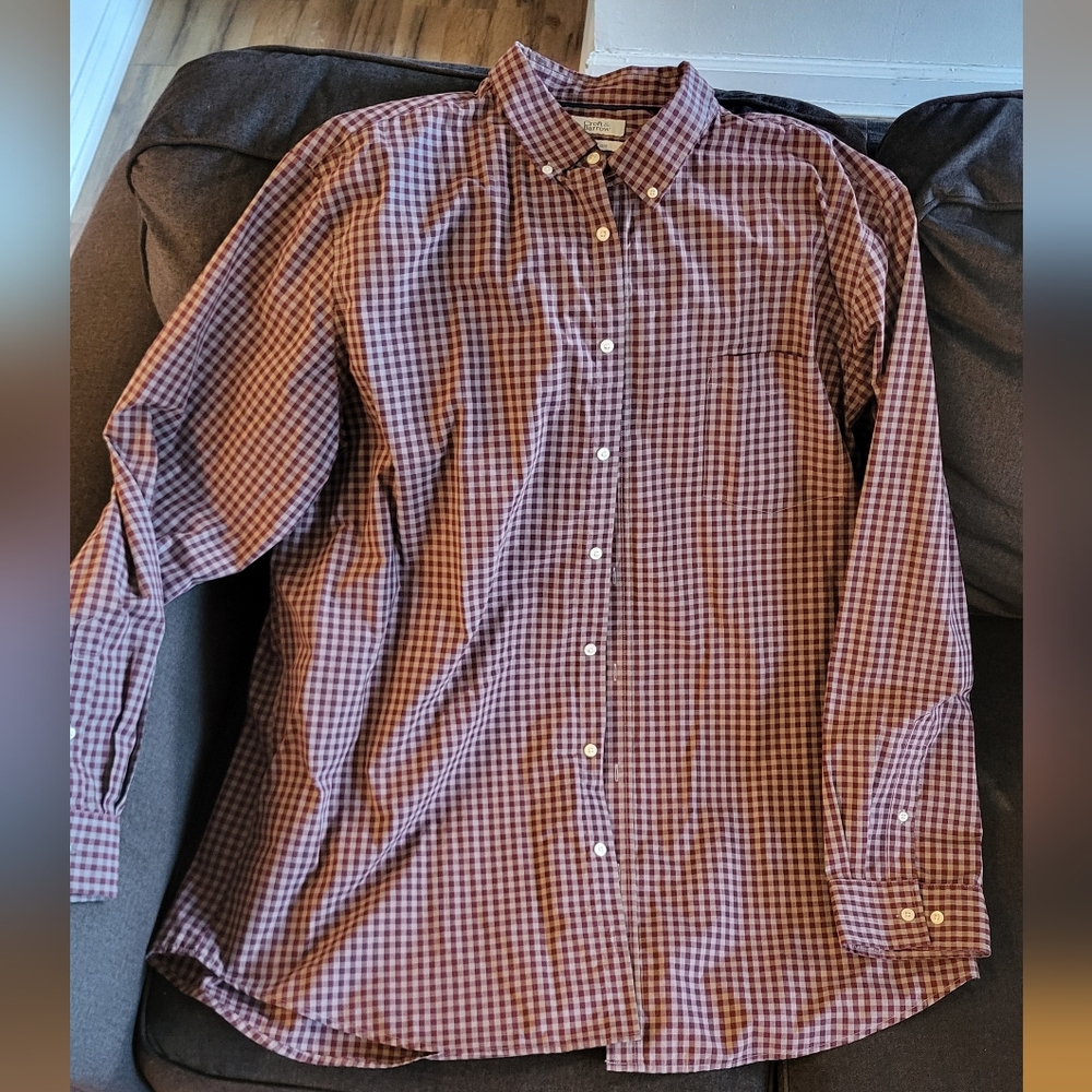 Croft & Barrow Plaid Casual Shirt